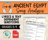 Ancient Egypt Song Analysis