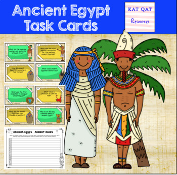 Ancient Egypt - Task Cards Set 2 by Katqat Resources | TPT