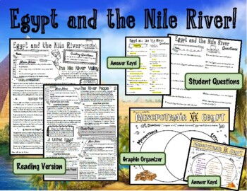 Preview of Ancient Egypt (The Nile River) Lesson 1