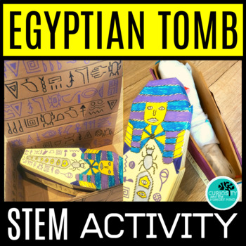 Preview of Ancient Egypt Tomb - STEM Activity