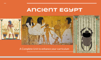 Preview of Ancient Egypt Unit Supplement