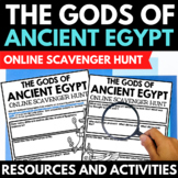 Ancient Egypt Unit - Ancient Egypt Gods and Mythology - On