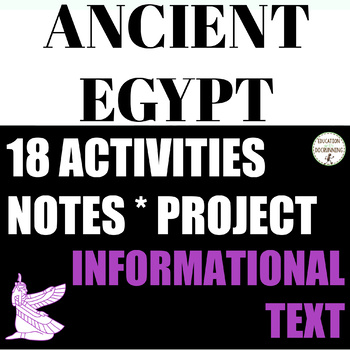 Preview of Ancient Egypt Unit Bundle
