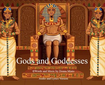 Preview of Ancient Egypt Unit - Gods and Goddesses
