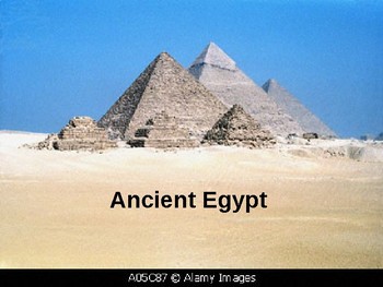 Preview of Ancient Egypt Unit PowerPoint