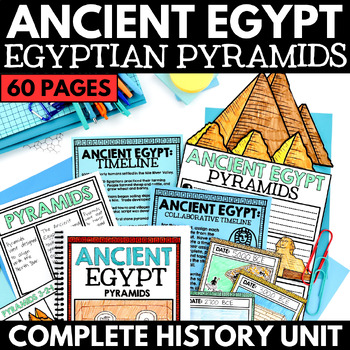 Preview of Ancient Egypt Unit Projects and Fun Activities - Ancient Egypt Pyramid Projects