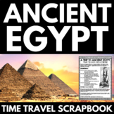 Ancient Egypt Project - Time Travel Scrapbook - Ancient Eg