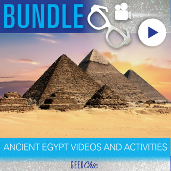 Preview of Ancient Egypt Video & Activities BUNDLE!