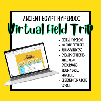 Preview of Ancient Egypt- Virtual Field Trip HyperDoc (Google Doc)