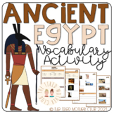 Ancient Egypt Vocab Activity
