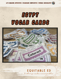 Ancient Egypt: Vocabulary Cards