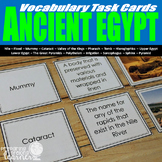 Ancient Egypt Vocabulary Task Cards