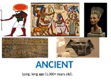 Ancient Egypt Vocabulary for Word Wall
