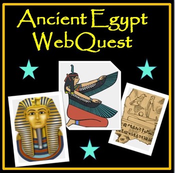 Preview of Ancient Egypt WebQuest