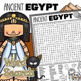 Ancient Egypt Word Search Puzzle Activity Word Find and Co
