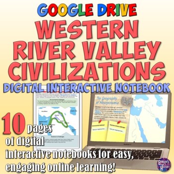Preview of Ancient Egypt and Mesopotamia Google Digital Interactive Notebook Activities