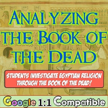Preview of Ancient Egypt and the Book of the Dead Primary Source Activity