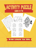 Activity Puzzle Brain Teaser for Kids Ages 8-12 Years Old