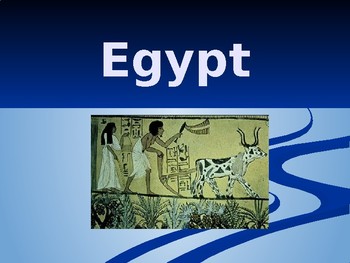 Preview of Ancient Egypt lecture slides