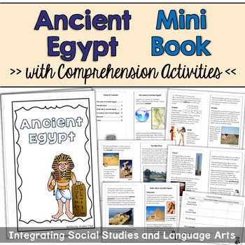Ancient Egypt Mini Book by Kristen Vibas | TPT