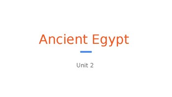 Preview of Ancient Egypt powerpoint