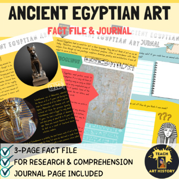 Preview of Ancient Egyptian Art: Art History Survey Fact File