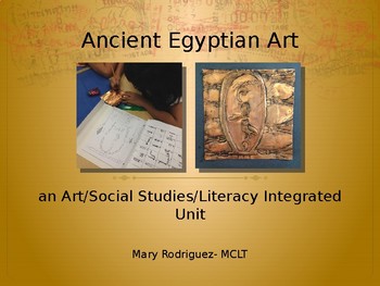 Preview of Ancient Egyptian Art Integrated Unit Outline