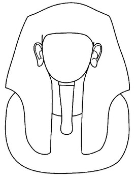 egyptian masks drawings