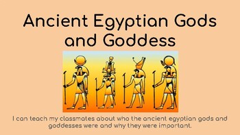 Preview of Ancient Egyptian Gods Readings - multilingual! Designed for ELLs!