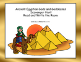 Ancient Egyptian Gods and Goddesses Scavenger Hunt-Read Th