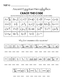 Ancient Egyptian Hieroglyphics - Crack the Code