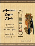 Ancient Egyptian History - 25 lessons including vocab, gam