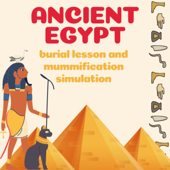 Preview of Ancient Egyptian Mummification Lesson and Simulation