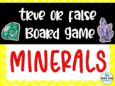 MINERALS True or False Board Game *SAMPLE*