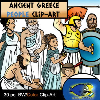 greek people clipart