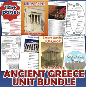Preview of Ancient Greece Unit Bundle (World History)