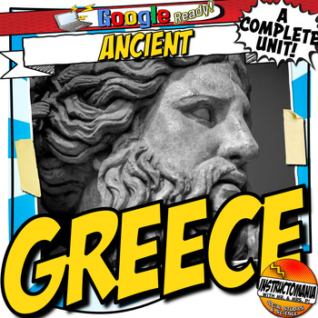 Preview of Ancient Civilizations Greece Unit History Activities: Print & Digital Resources