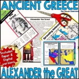 Ancient Greece Activity on Alexander the Great and the Hel