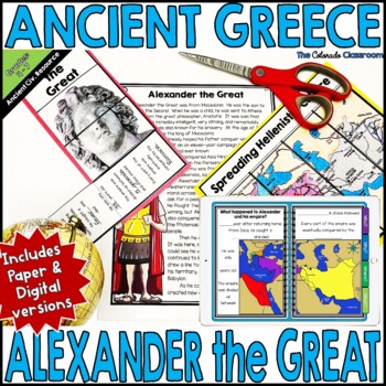 Preview of Ancient Greece Activity on Alexander the Great and the Hellenistic Age