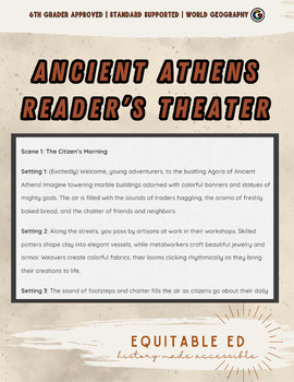 Preview of Ancient Greece: Athens Daily Life Reader's Theater
