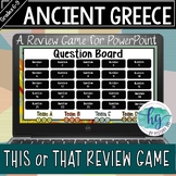 Ancient Greece (Athens,Sparta,Persian Wars & More) Test Pr