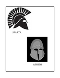 Ancient Greece Athens and Sparta Comparison Worksheet