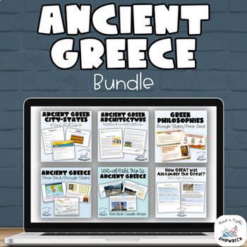 Preview of Ancient Greece BUNDLE Pear Decks, Google Docs, and more!