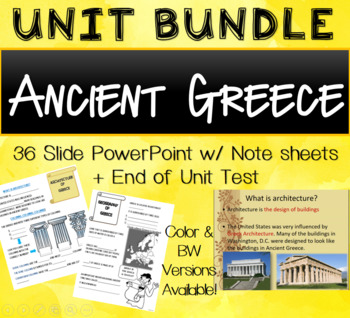 Preview of Ancient Greece Booklet
