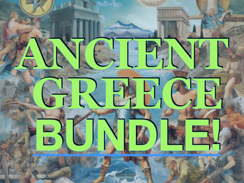 Preview of The Ancient Greece BUNDLE! Simulations, Slides, and Activities!