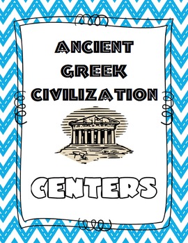 Preview of Ancient Greece Centers