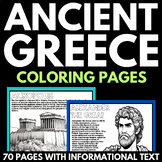 Ancient Greece Coloring Pages - Informational Coloring She