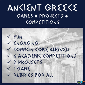 Preview of Ancient Greece: Competitions, Projects, and Games!