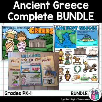 Preview of Ancient Greece Complete Study for Early Readers - Ancient Greece Bundle