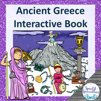 Preview of Ancient Greece Create-a-Scene Interactive Book